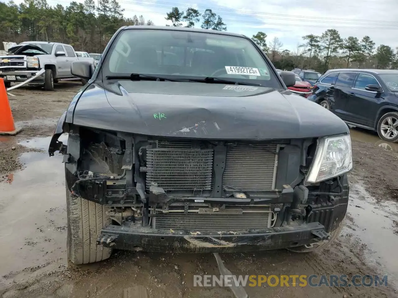 5 Photograph of a damaged car 1N6AD0ER8KN762947 NISSAN FRONTIER 2019