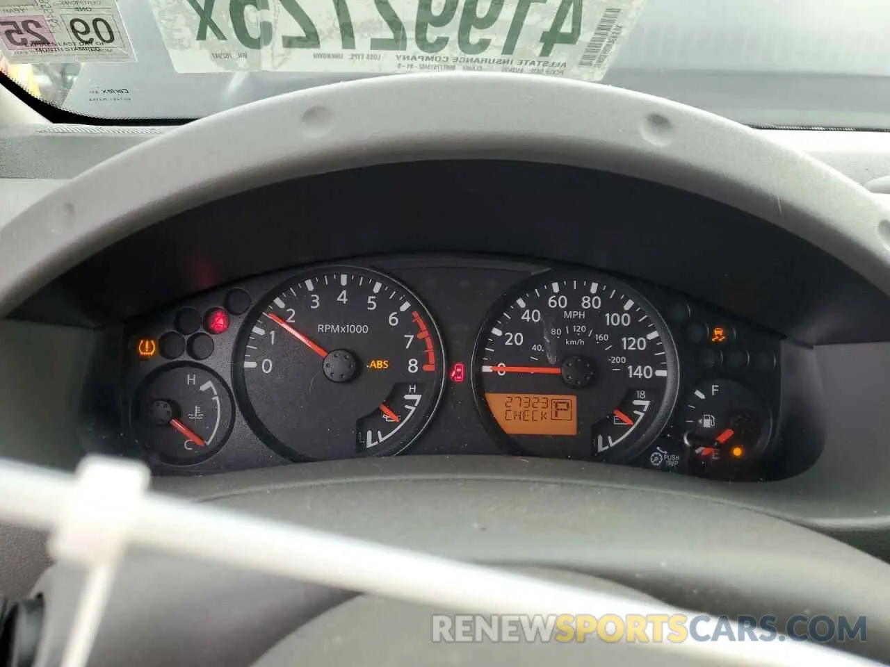 9 Photograph of a damaged car 1N6AD0ER8KN762947 NISSAN FRONTIER 2019