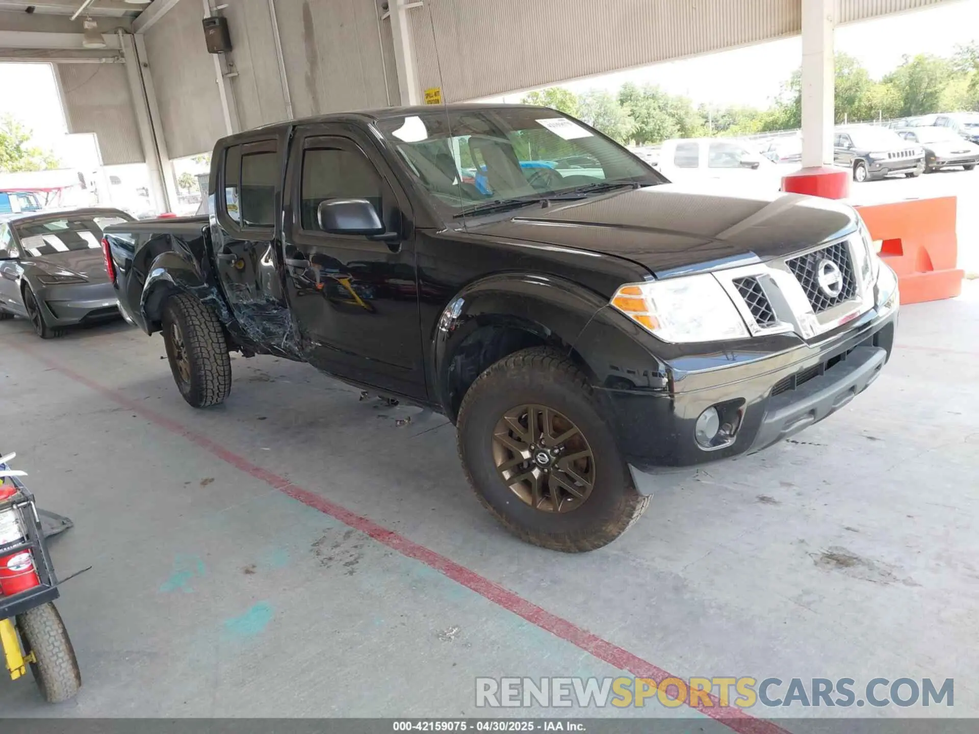 1 Photograph of a damaged car 1N6AD0ER8KN796998 NISSAN FRONTIER 2019
