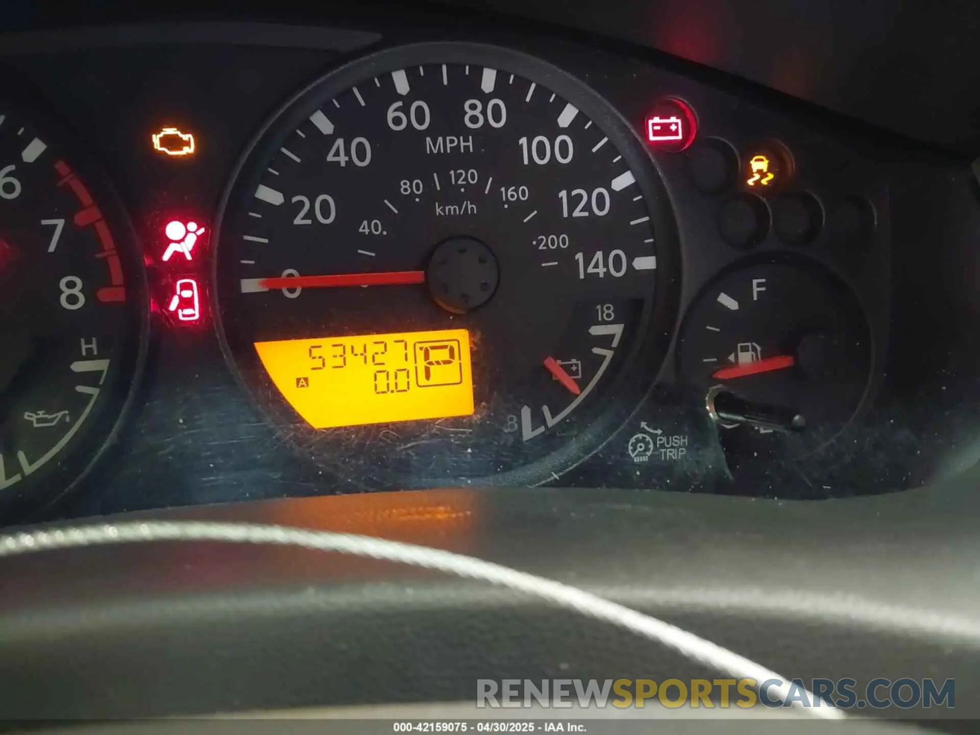 7 Photograph of a damaged car 1N6AD0ER8KN796998 NISSAN FRONTIER 2019