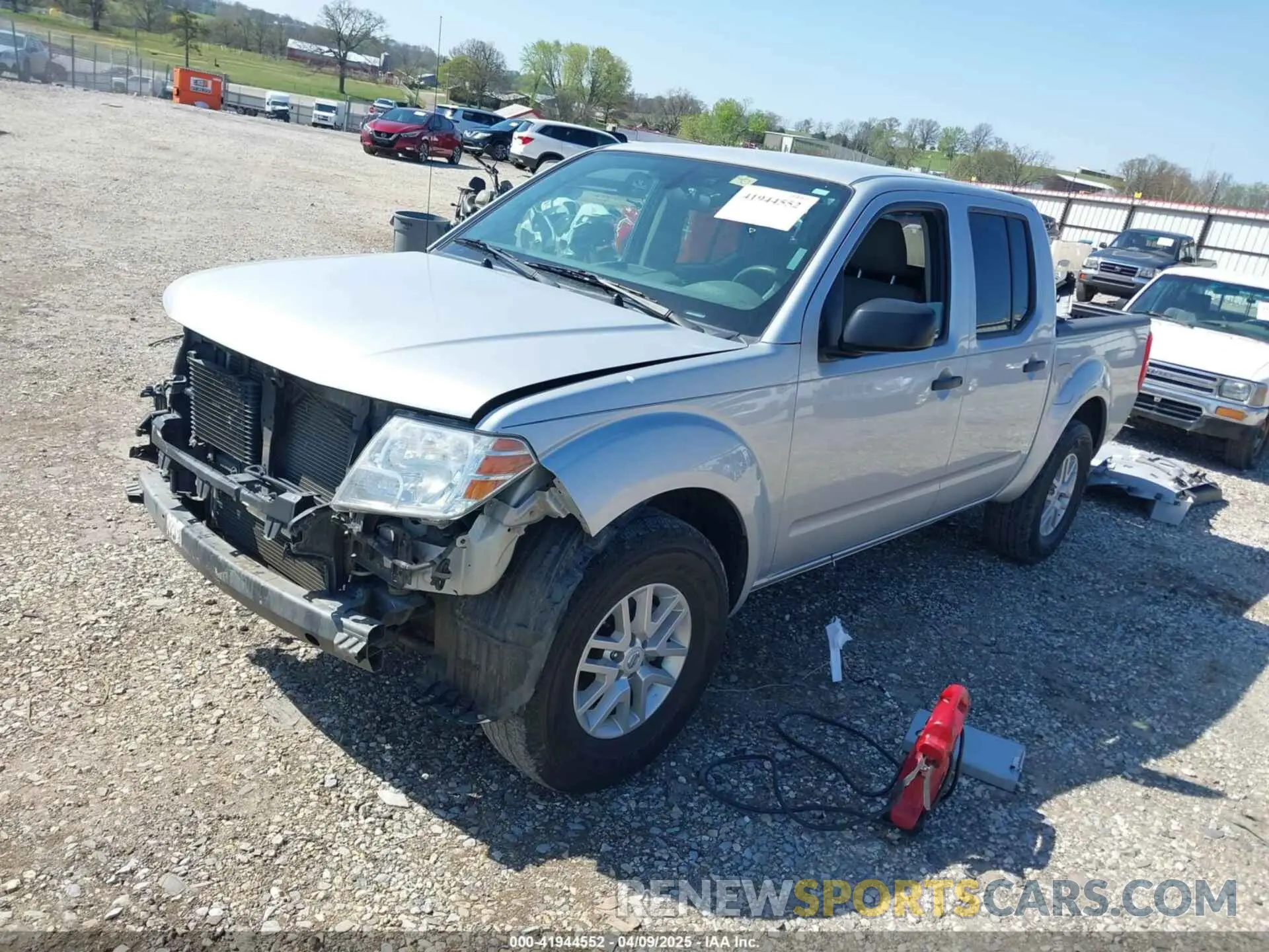 2 Photograph of a damaged car 1N6AD0ER9KN726166 NISSAN FRONTIER 2019