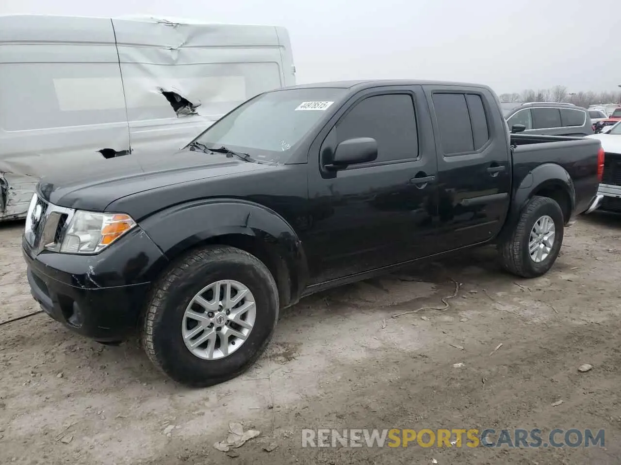1 Photograph of a damaged car 1N6AD0ER9KN732016 NISSAN FRONTIER 2019
