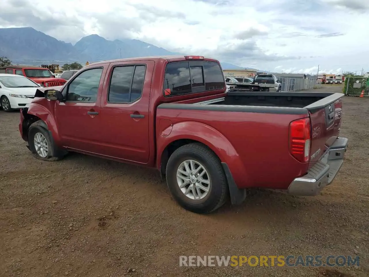 2 Photograph of a damaged car 1N6AD0ER9KN762066 NISSAN FRONTIER 2019