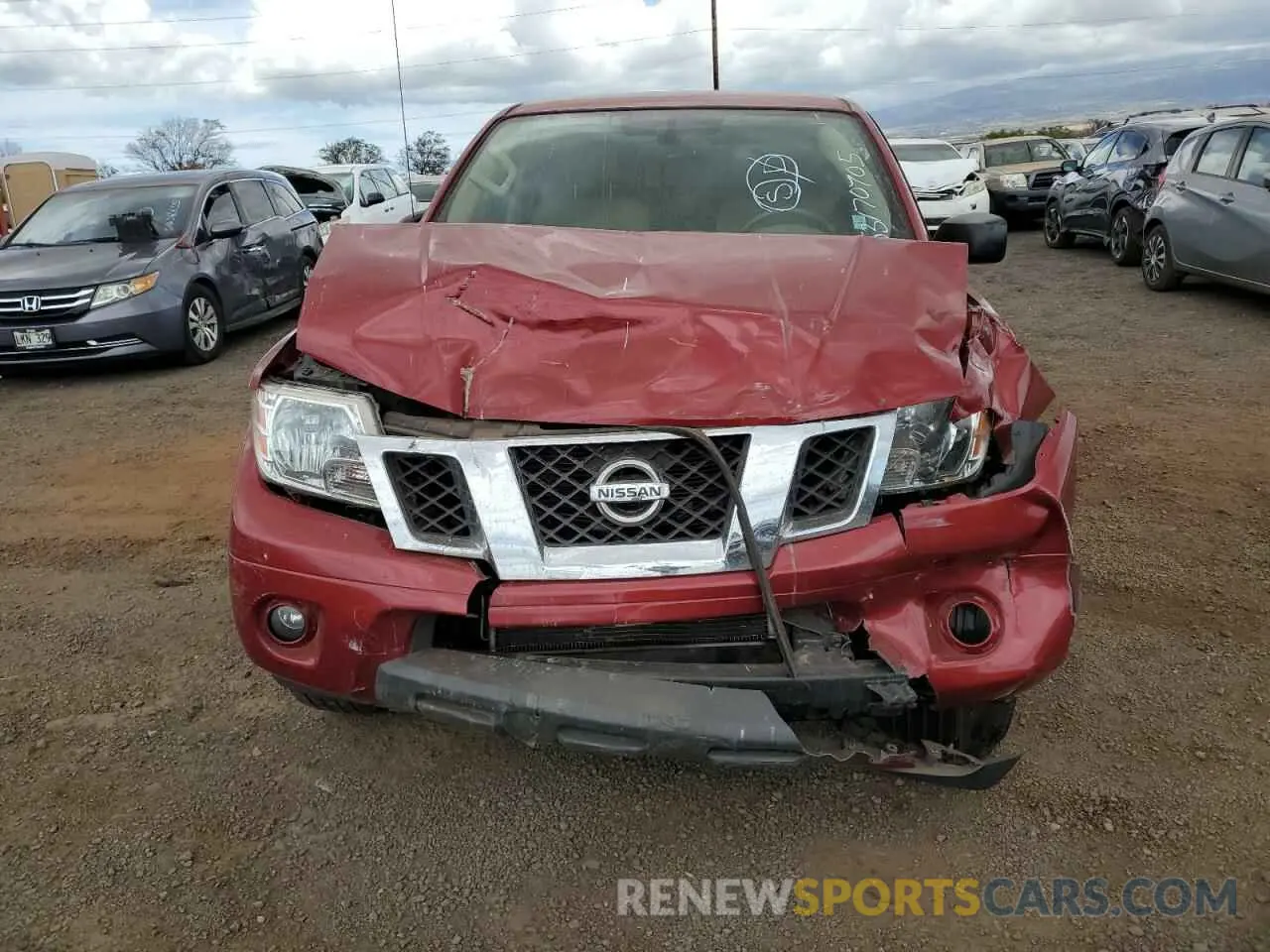 5 Photograph of a damaged car 1N6AD0ER9KN762066 NISSAN FRONTIER 2019