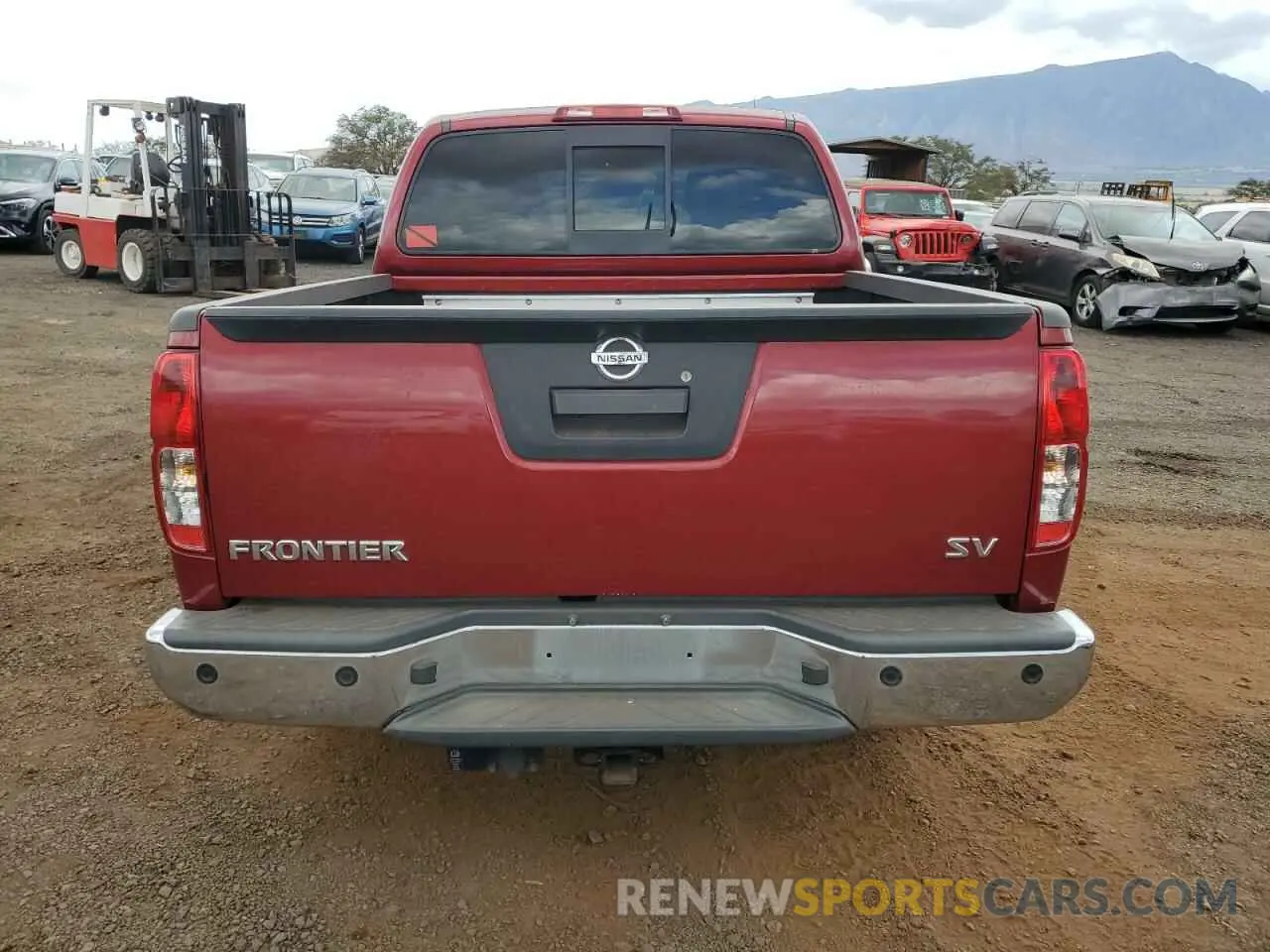 6 Photograph of a damaged car 1N6AD0ER9KN762066 NISSAN FRONTIER 2019