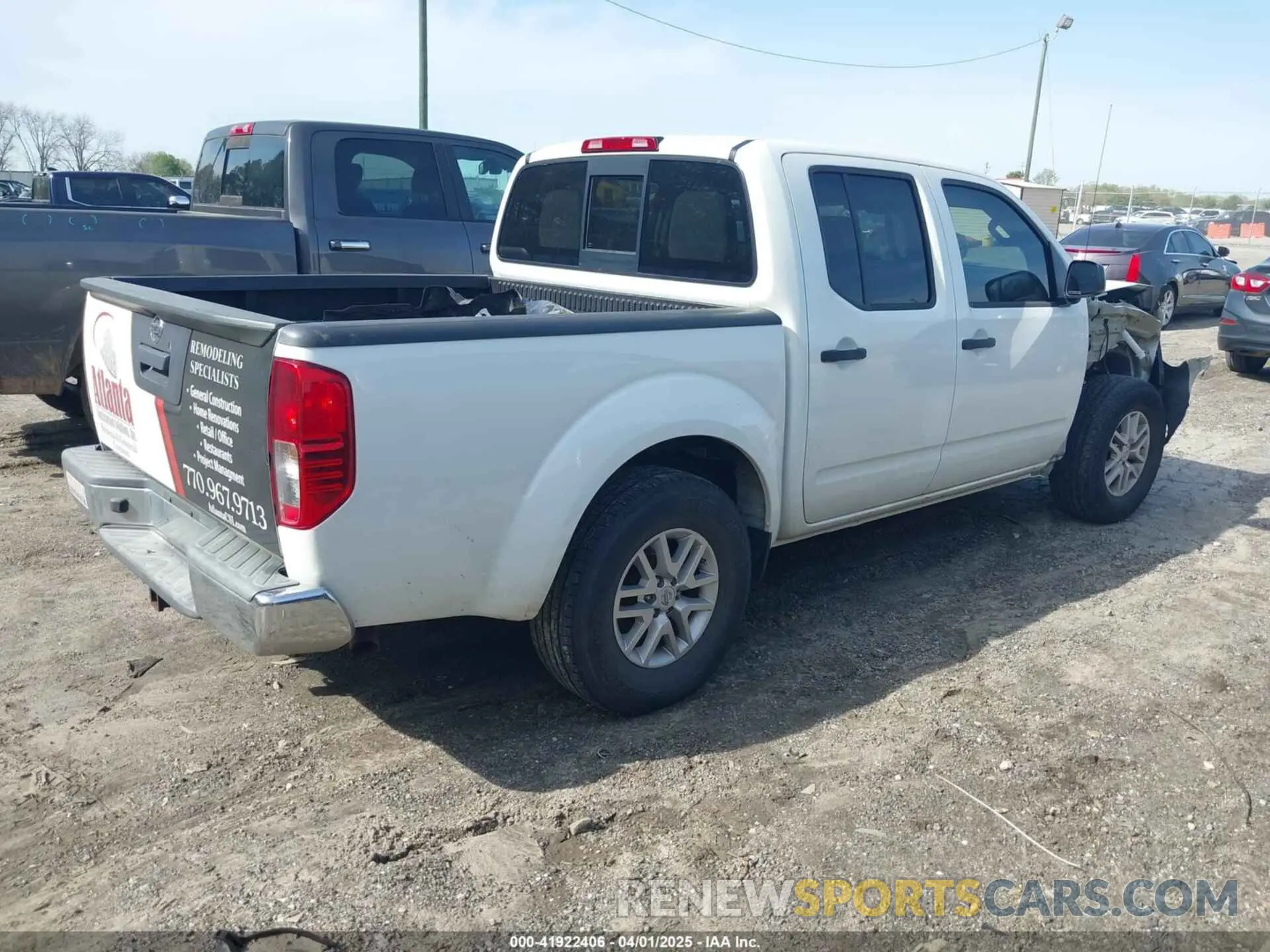 4 Photograph of a damaged car 1N6AD0ER9KN776520 NISSAN FRONTIER 2019