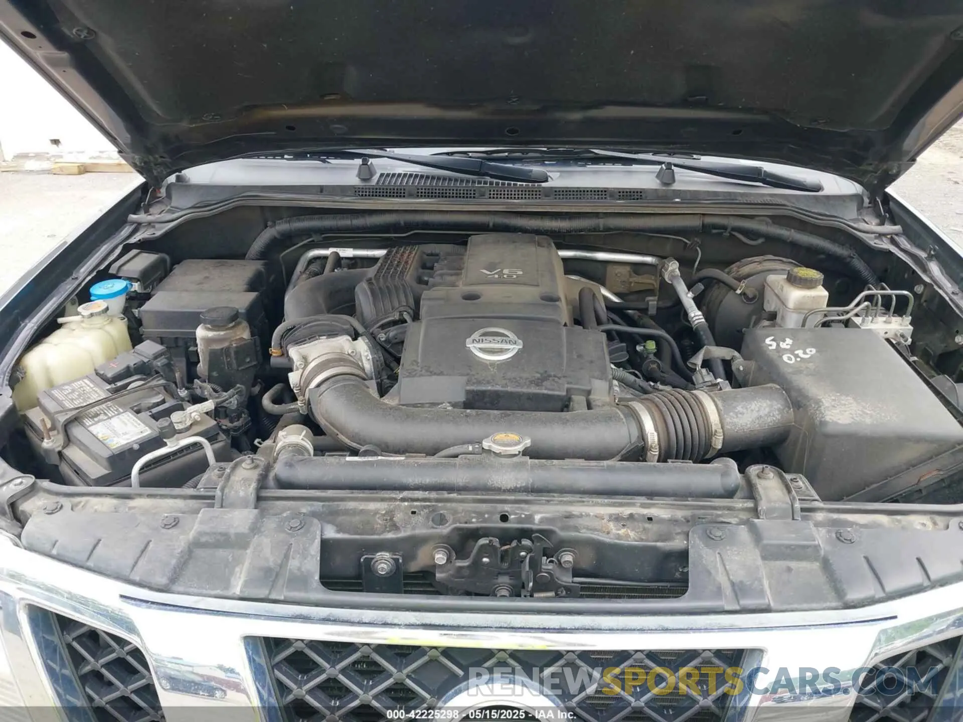 10 Photograph of a damaged car 1N6AD0EV0KN713030 NISSAN FRONTIER 2019