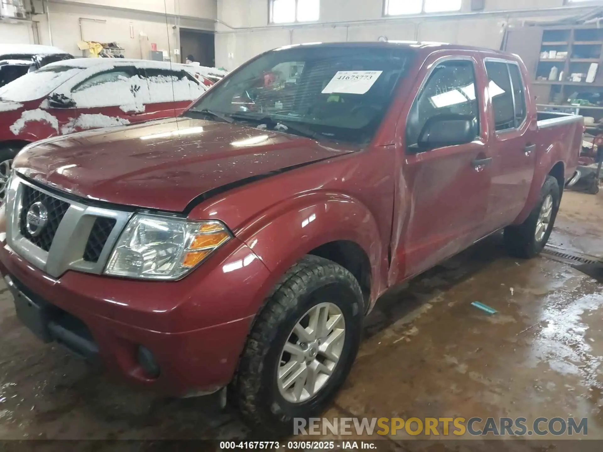 2 Photograph of a damaged car 1N6AD0EV1KN718348 NISSAN FRONTIER 2019