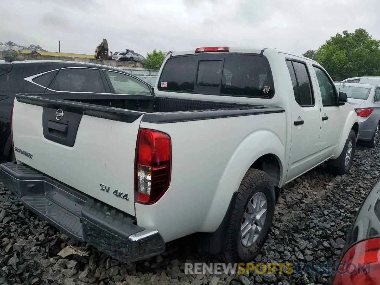 3 Photograph of a damaged car 1N6AD0EV1KN734856 NISSAN FRONTIER 2019