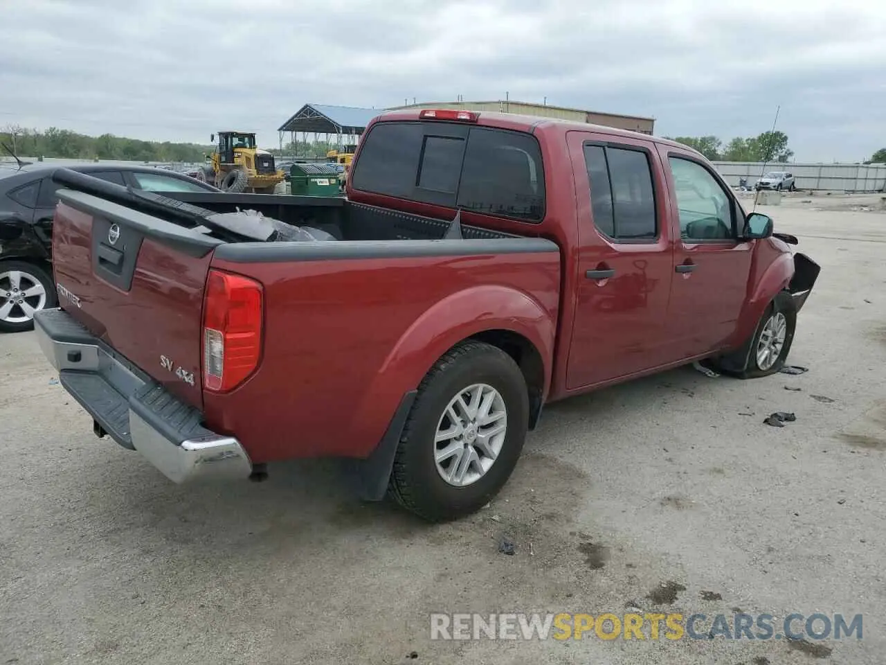 3 Photograph of a damaged car 1N6AD0EV1KN735456 NISSAN FRONTIER 2019