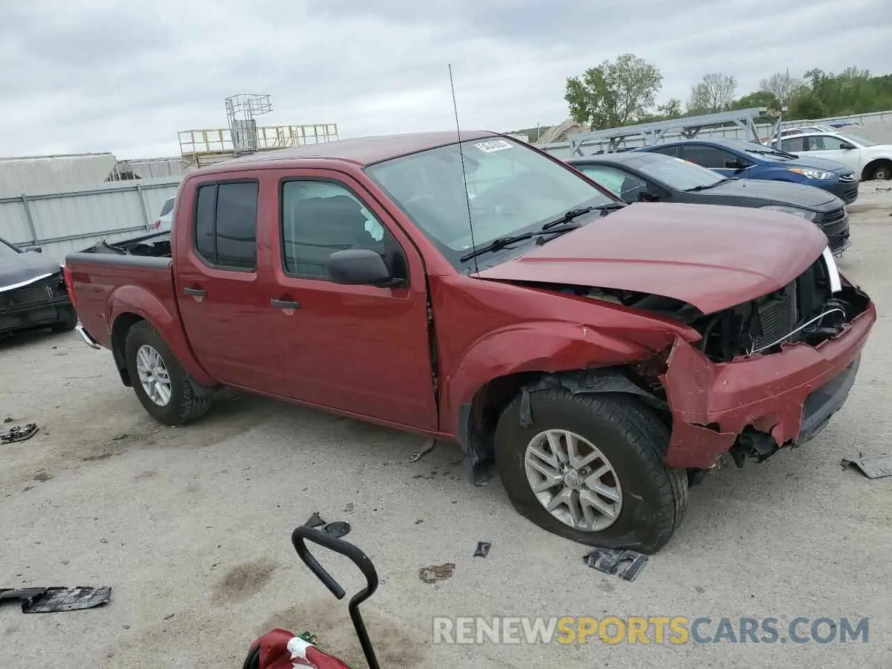 4 Photograph of a damaged car 1N6AD0EV1KN735456 NISSAN FRONTIER 2019
