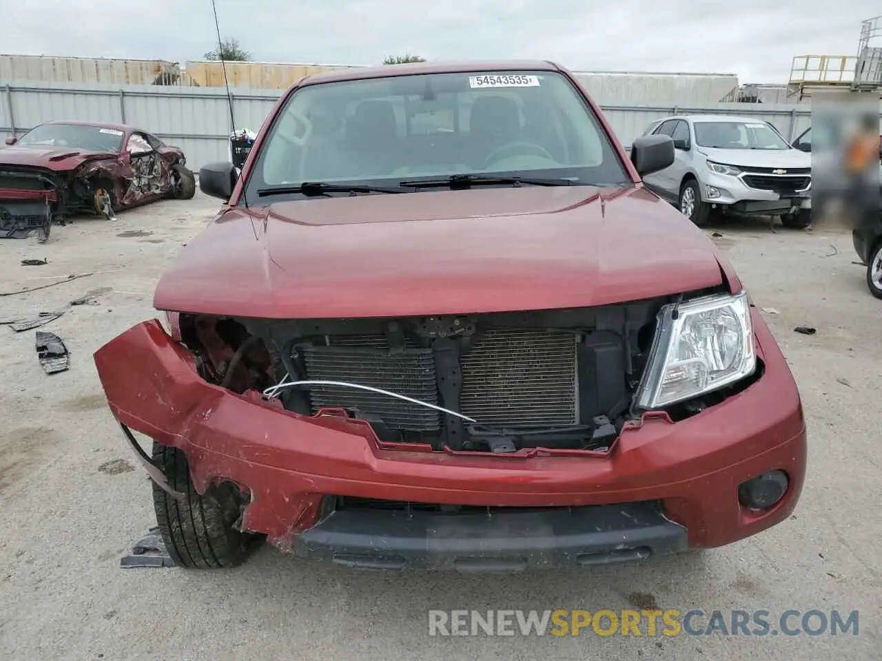 5 Photograph of a damaged car 1N6AD0EV1KN735456 NISSAN FRONTIER 2019