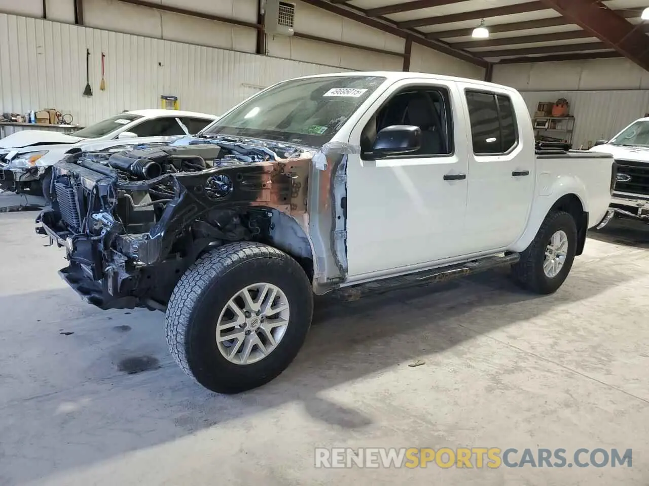 1 Photograph of a damaged car 1N6AD0EV1KN736283 NISSAN FRONTIER 2019