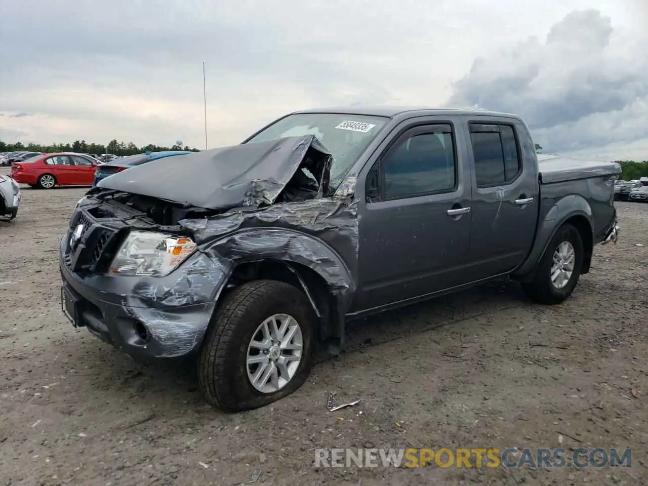 1 Photograph of a damaged car 1N6AD0EV2KN774380 NISSAN FRONTIER 2019