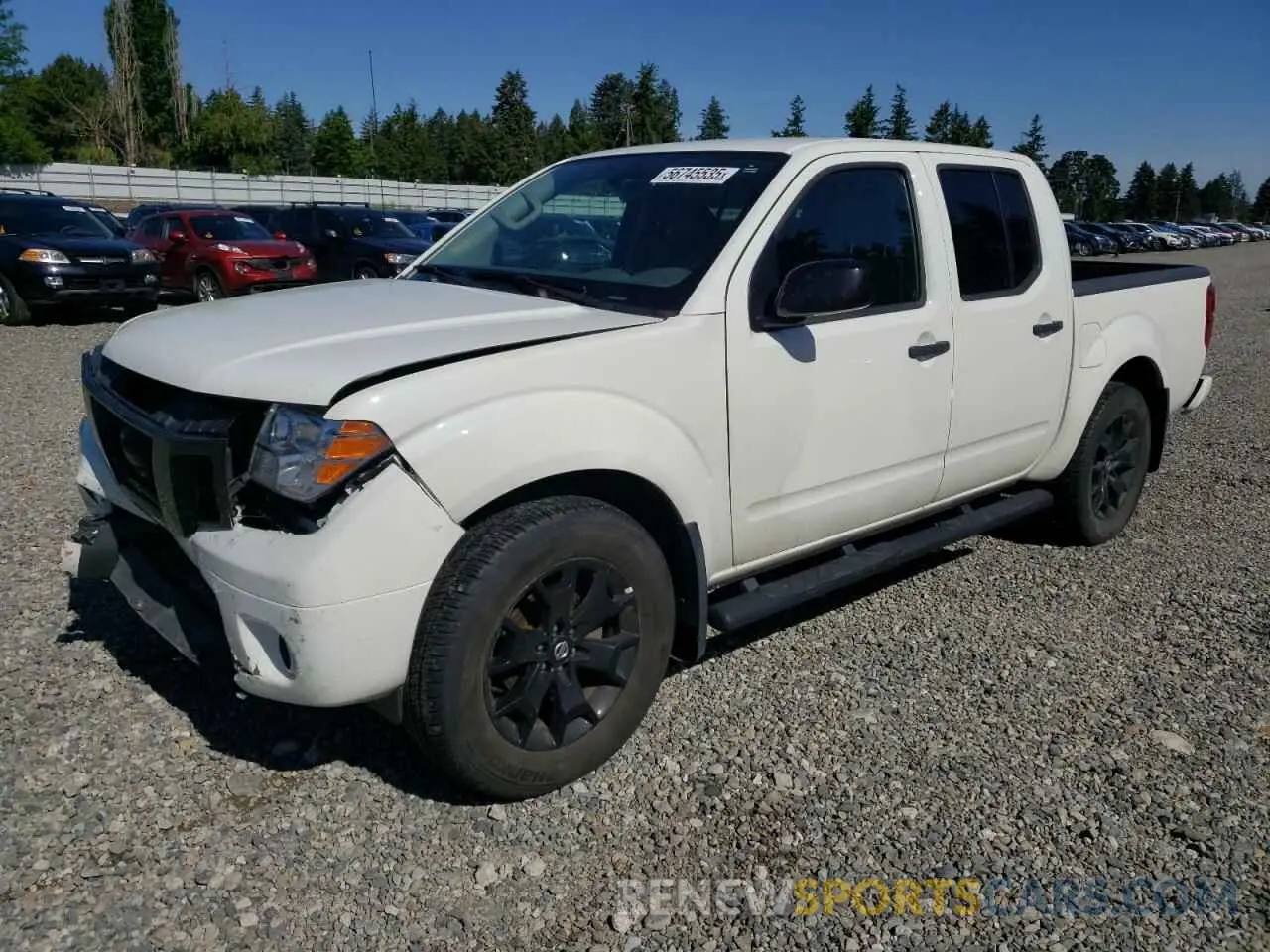 1 Photograph of a damaged car 1N6AD0EV4KN870723 NISSAN FRONTIER 2019