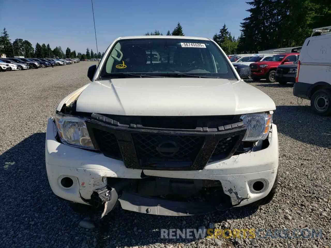 5 Photograph of a damaged car 1N6AD0EV4KN870723 NISSAN FRONTIER 2019