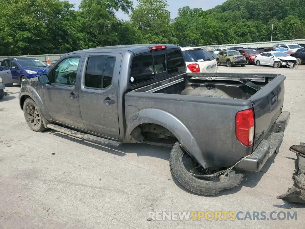 2 Photograph of a damaged car 1N6AD0EV4KN871211 NISSAN FRONTIER 2019