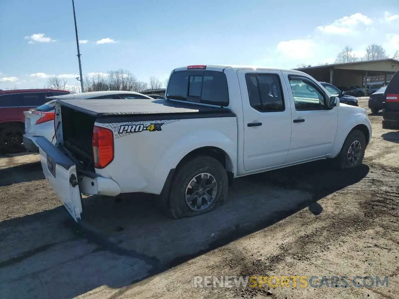 3 Photograph of a damaged car 1N6AD0EV4KN873380 NISSAN FRONTIER 2019