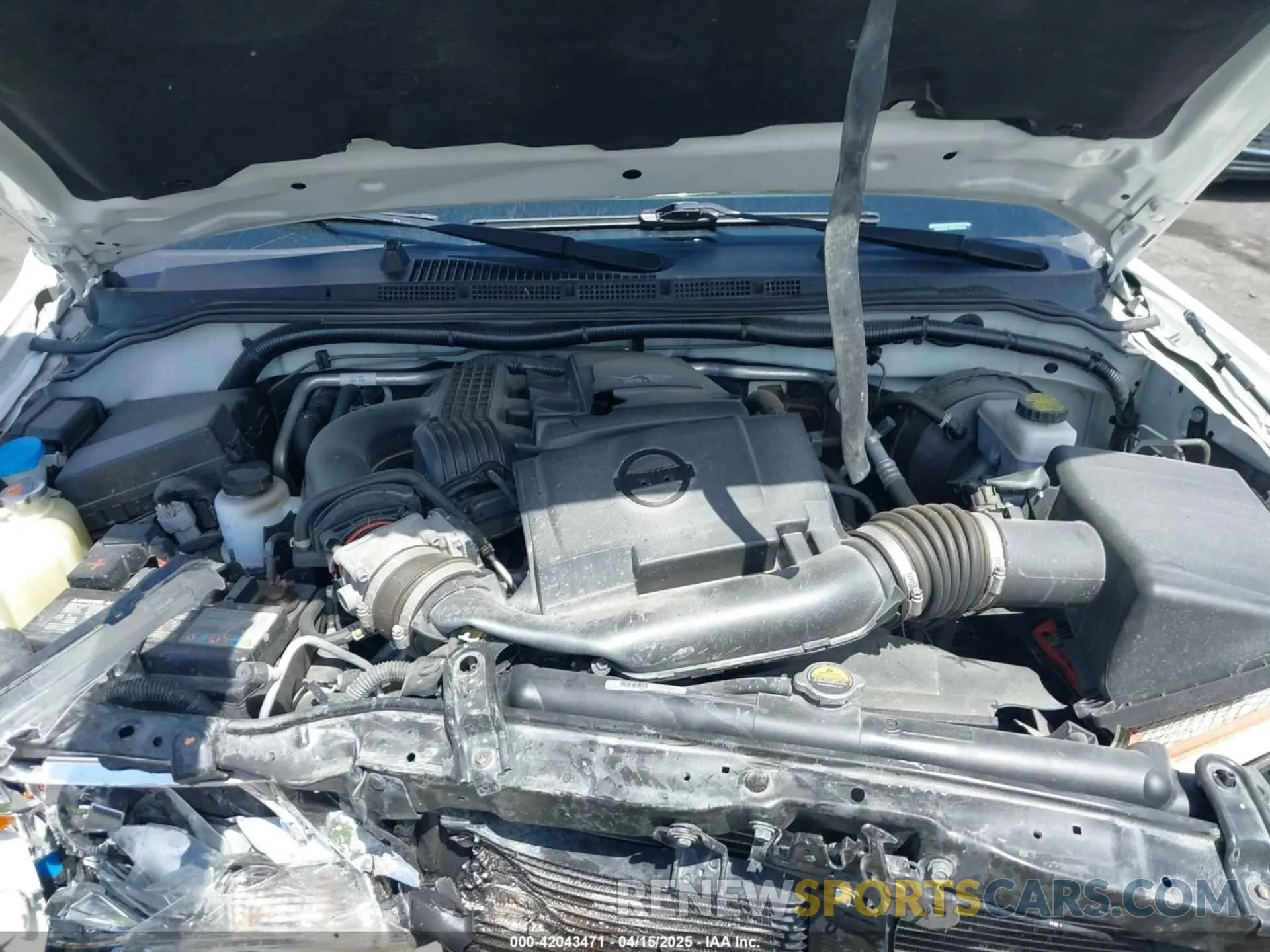 10 Photograph of a damaged car 1N6AD0EV5KN736206 NISSAN FRONTIER 2019