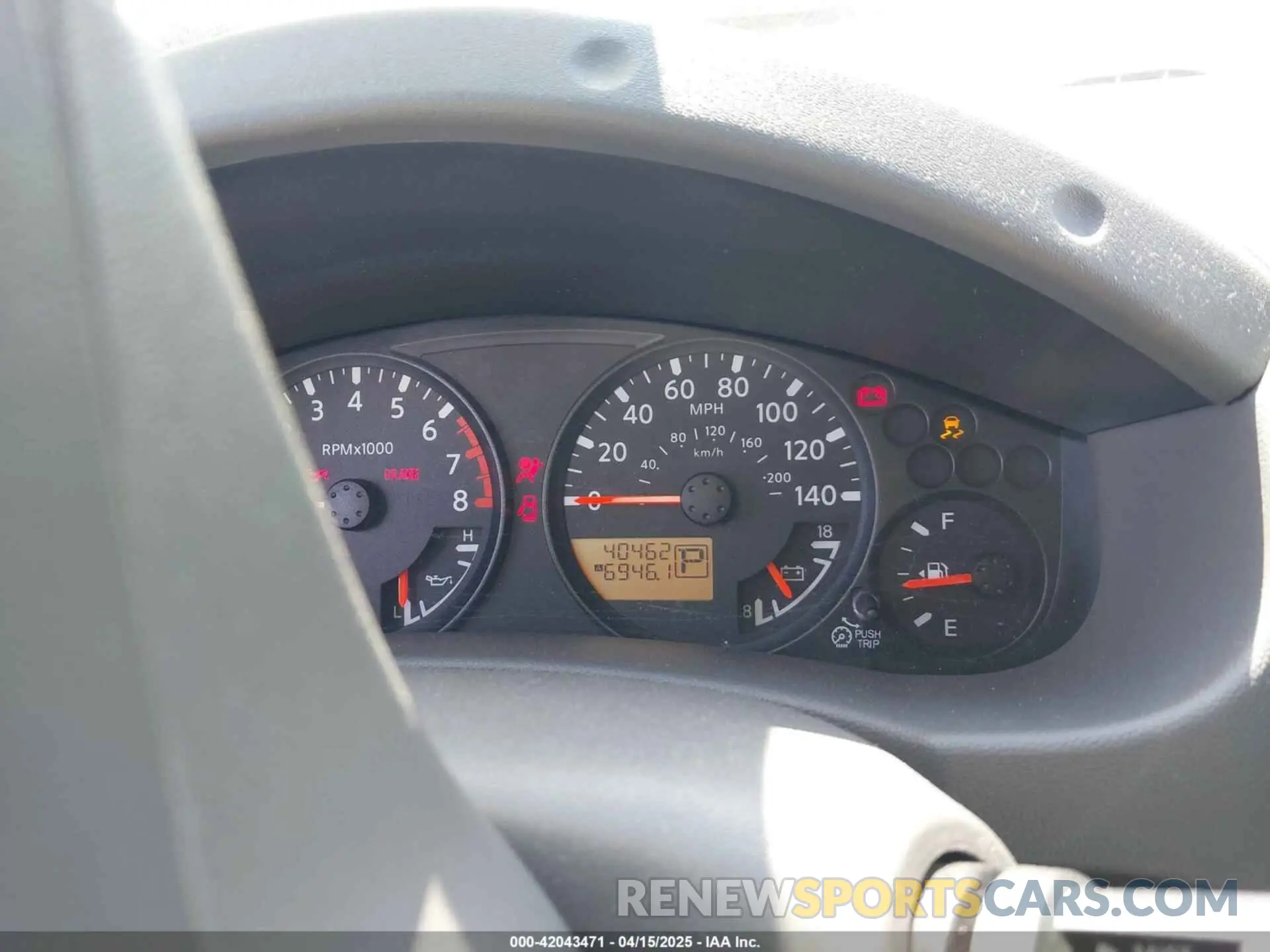 7 Photograph of a damaged car 1N6AD0EV5KN736206 NISSAN FRONTIER 2019