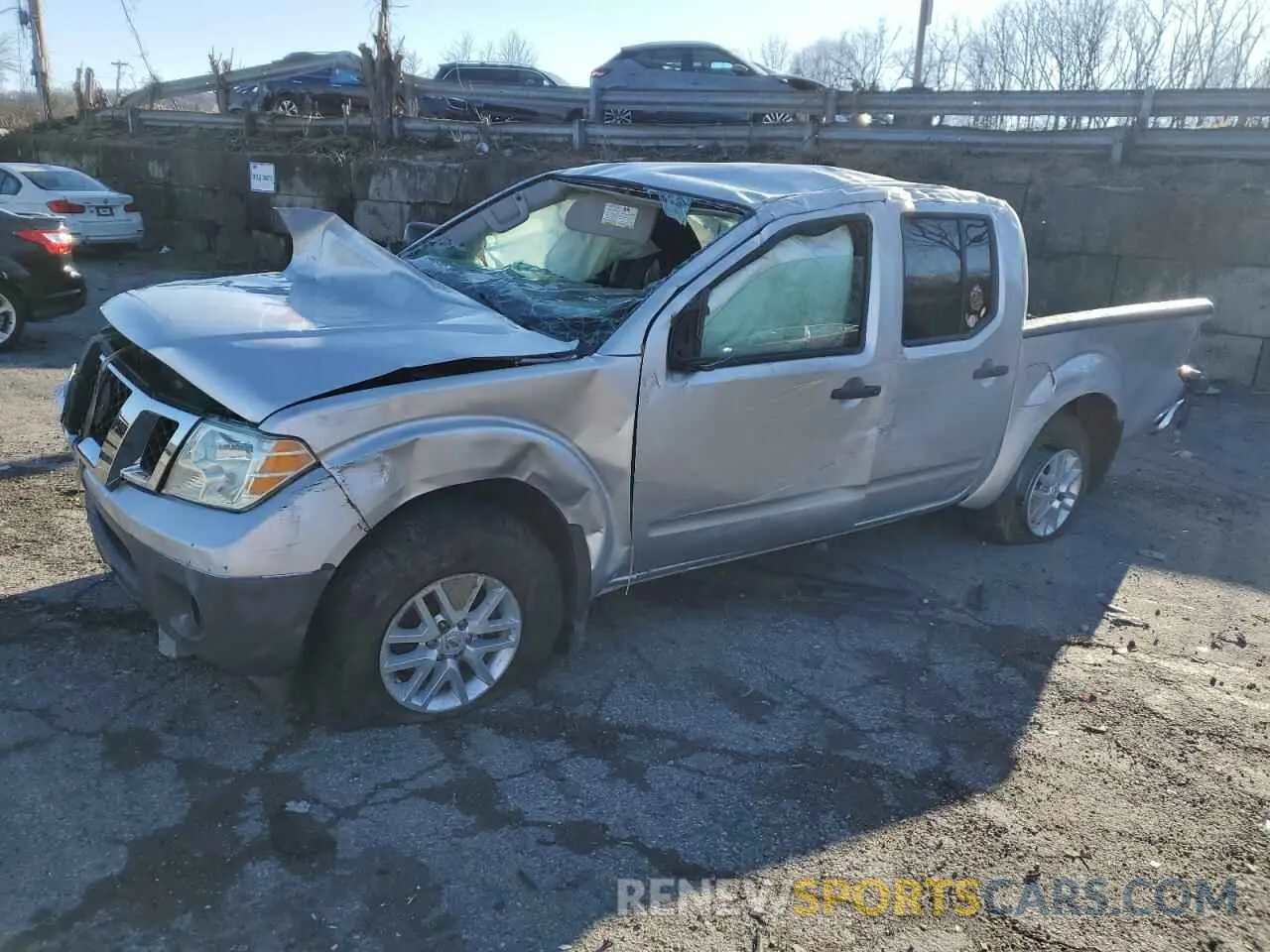 1 Photograph of a damaged car 1N6AD0EV5KN740711 NISSAN FRONTIER 2019