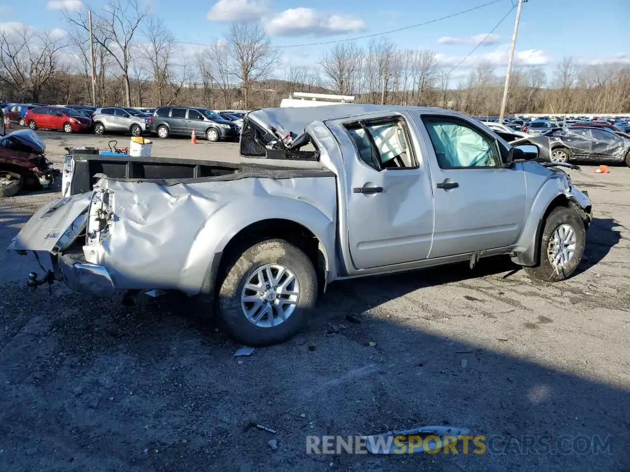 3 Photograph of a damaged car 1N6AD0EV5KN740711 NISSAN FRONTIER 2019
