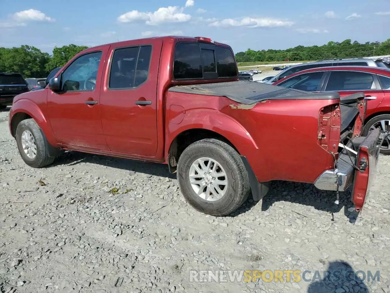2 Photograph of a damaged car 1N6AD0EV6KN777265 NISSAN FRONTIER 2019