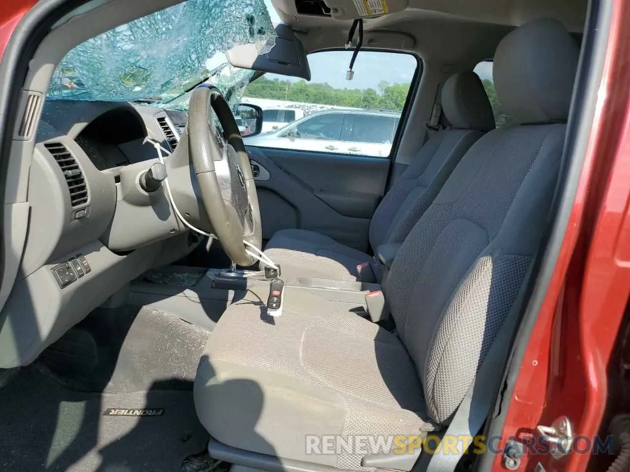 7 Photograph of a damaged car 1N6AD0EV6KN777265 NISSAN FRONTIER 2019