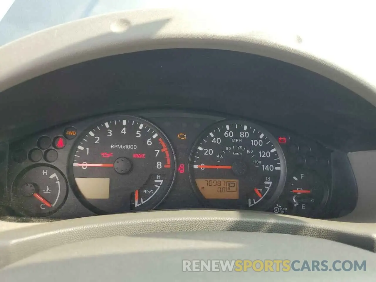 9 Photograph of a damaged car 1N6AD0EV6KN783423 NISSAN FRONTIER 2019