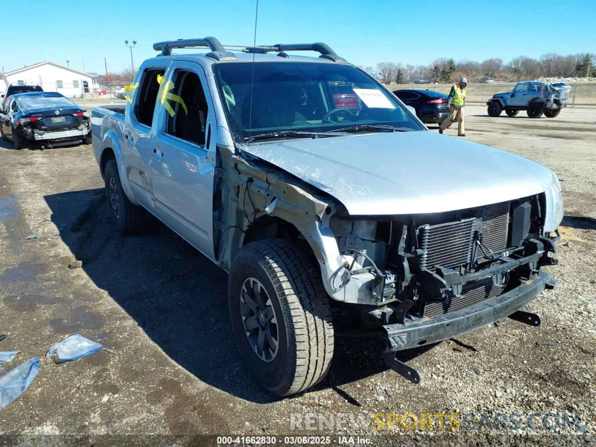 1 Photograph of a damaged car 1N6AD0EV7KN723571 NISSAN FRONTIER 2019