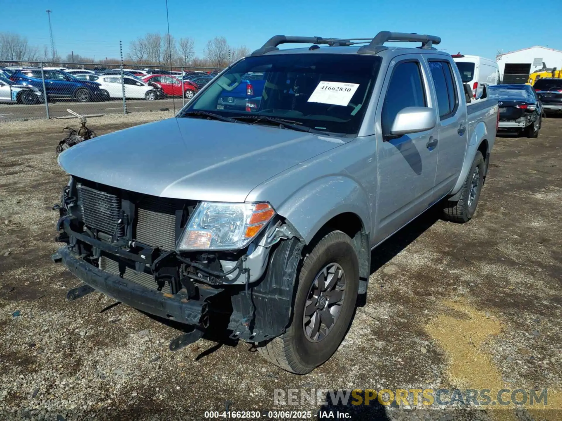 2 Photograph of a damaged car 1N6AD0EV7KN723571 NISSAN FRONTIER 2019