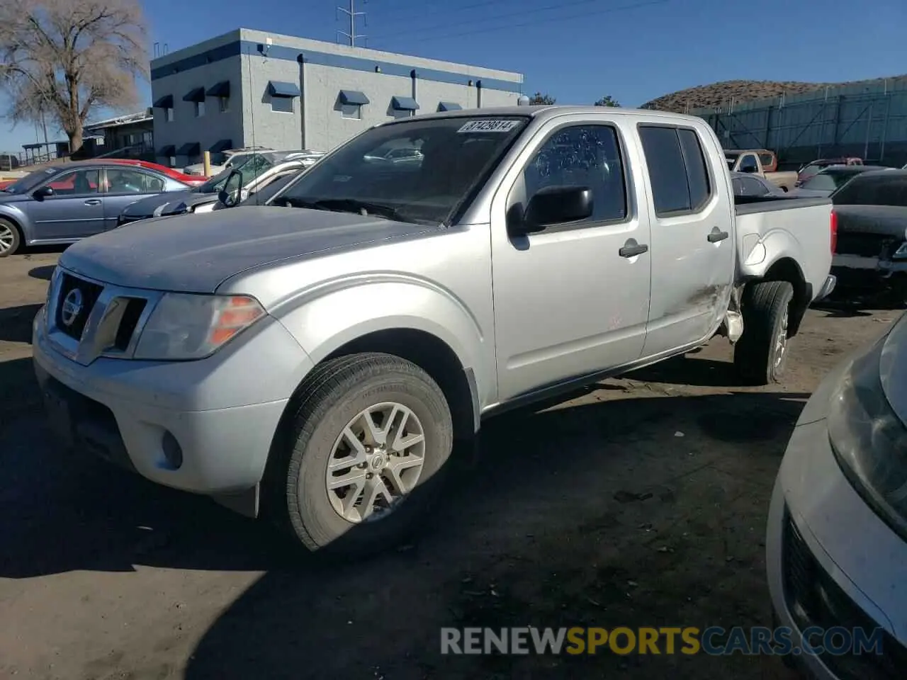 1 Photograph of a damaged car 1N6AD0EV7KN723781 NISSAN FRONTIER 2019
