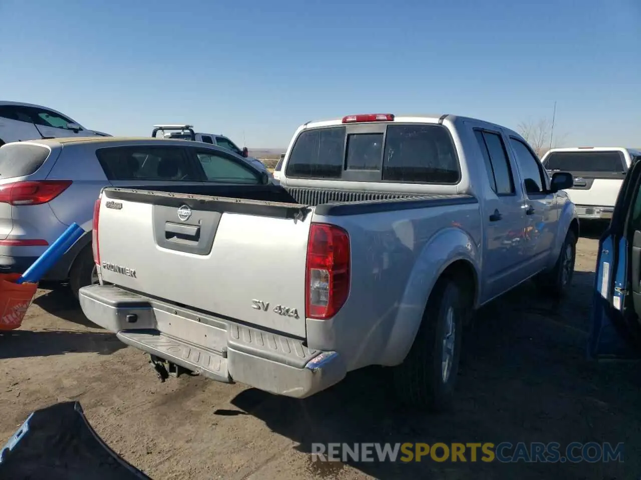 3 Photograph of a damaged car 1N6AD0EV7KN723781 NISSAN FRONTIER 2019