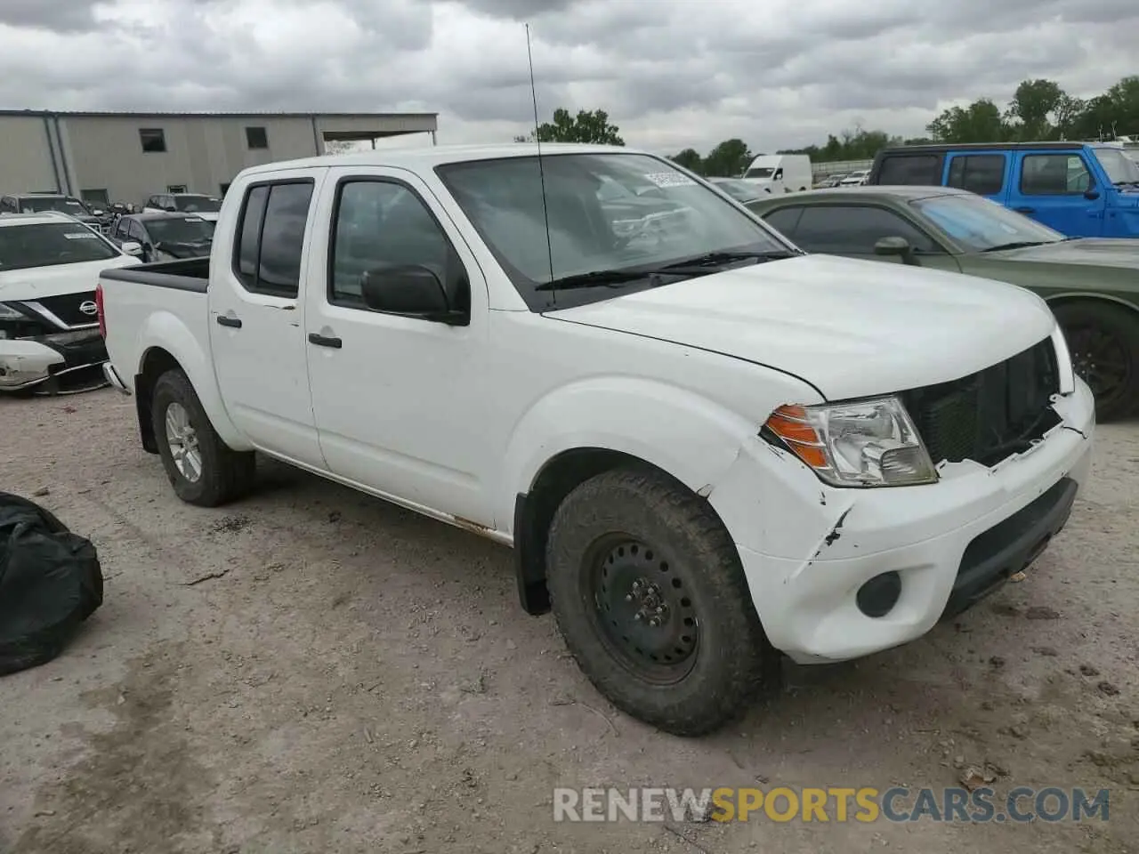 4 Photograph of a damaged car 1N6AD0EV7KN791238 NISSAN FRONTIER 2019