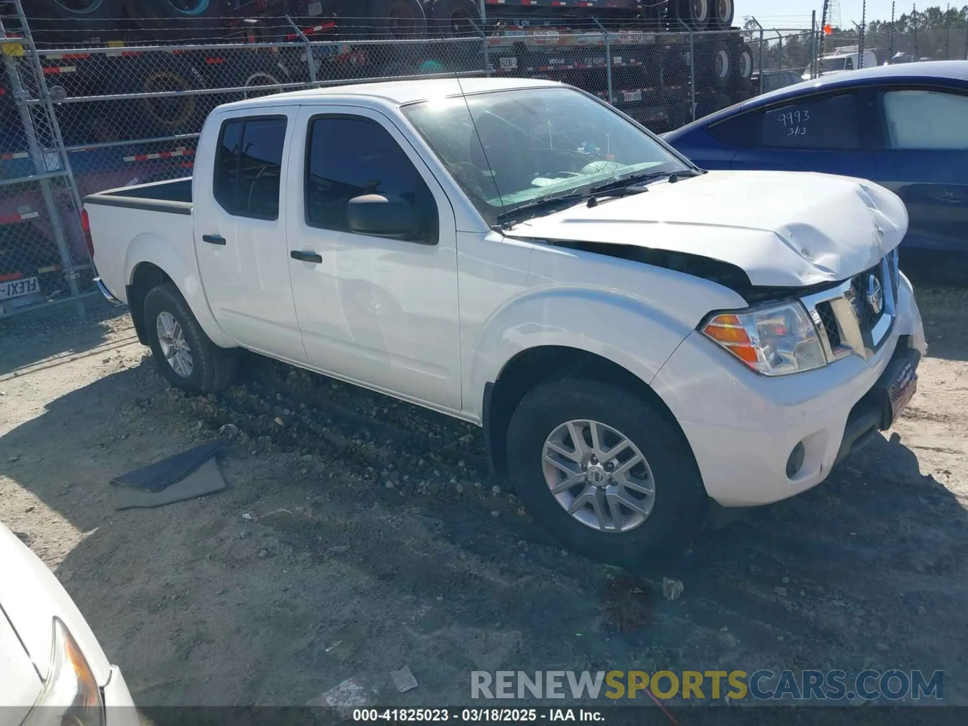 1 Photograph of a damaged car 1N6AD0EV8KN710070 NISSAN FRONTIER 2019