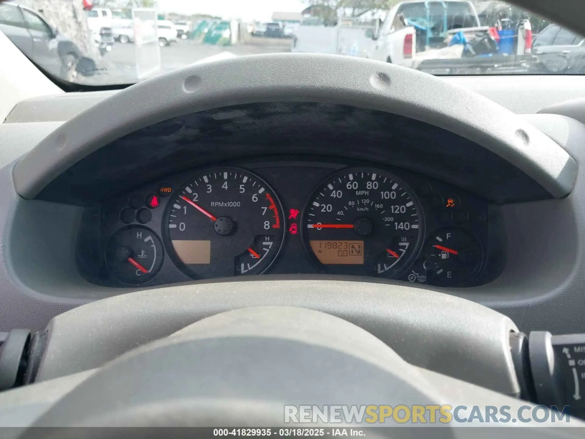 7 Photograph of a damaged car 1N6AD0EV8KN731582 NISSAN FRONTIER 2019