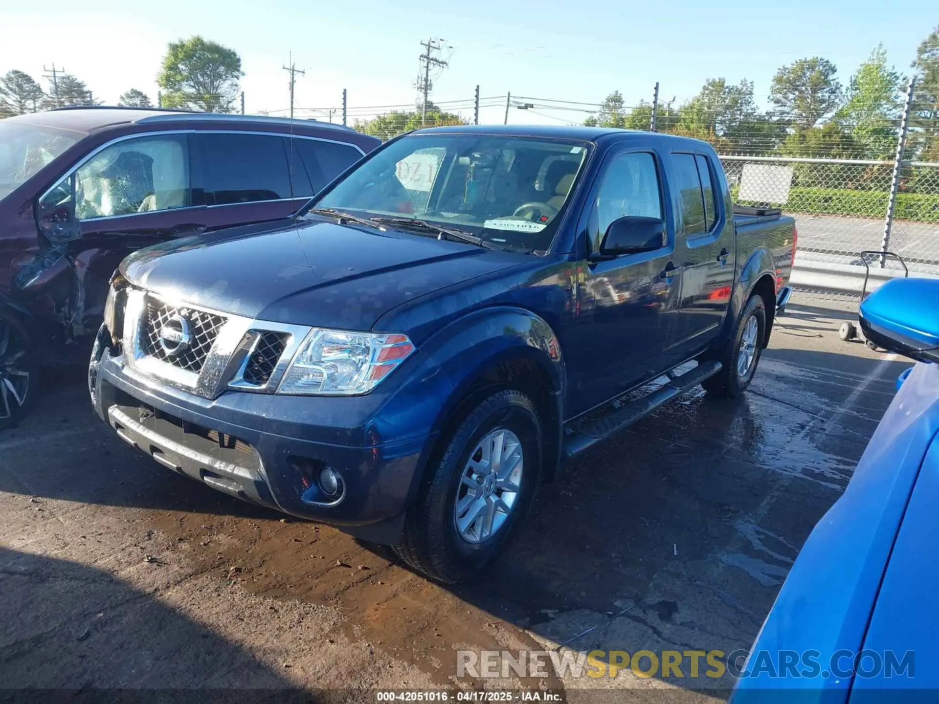 2 Photograph of a damaged car 1N6AD0EV8KN750732 NISSAN FRONTIER 2019