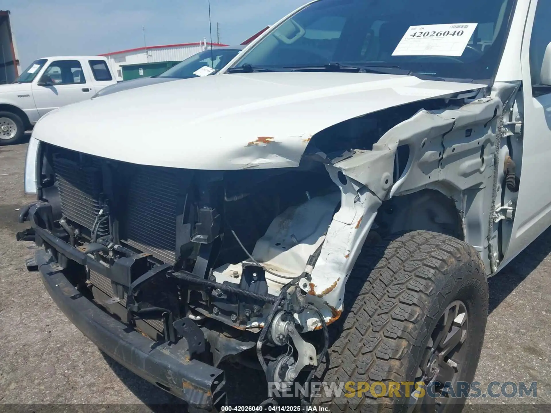 6 Photograph of a damaged car 1N6AD0EV8KN882308 NISSAN FRONTIER 2019