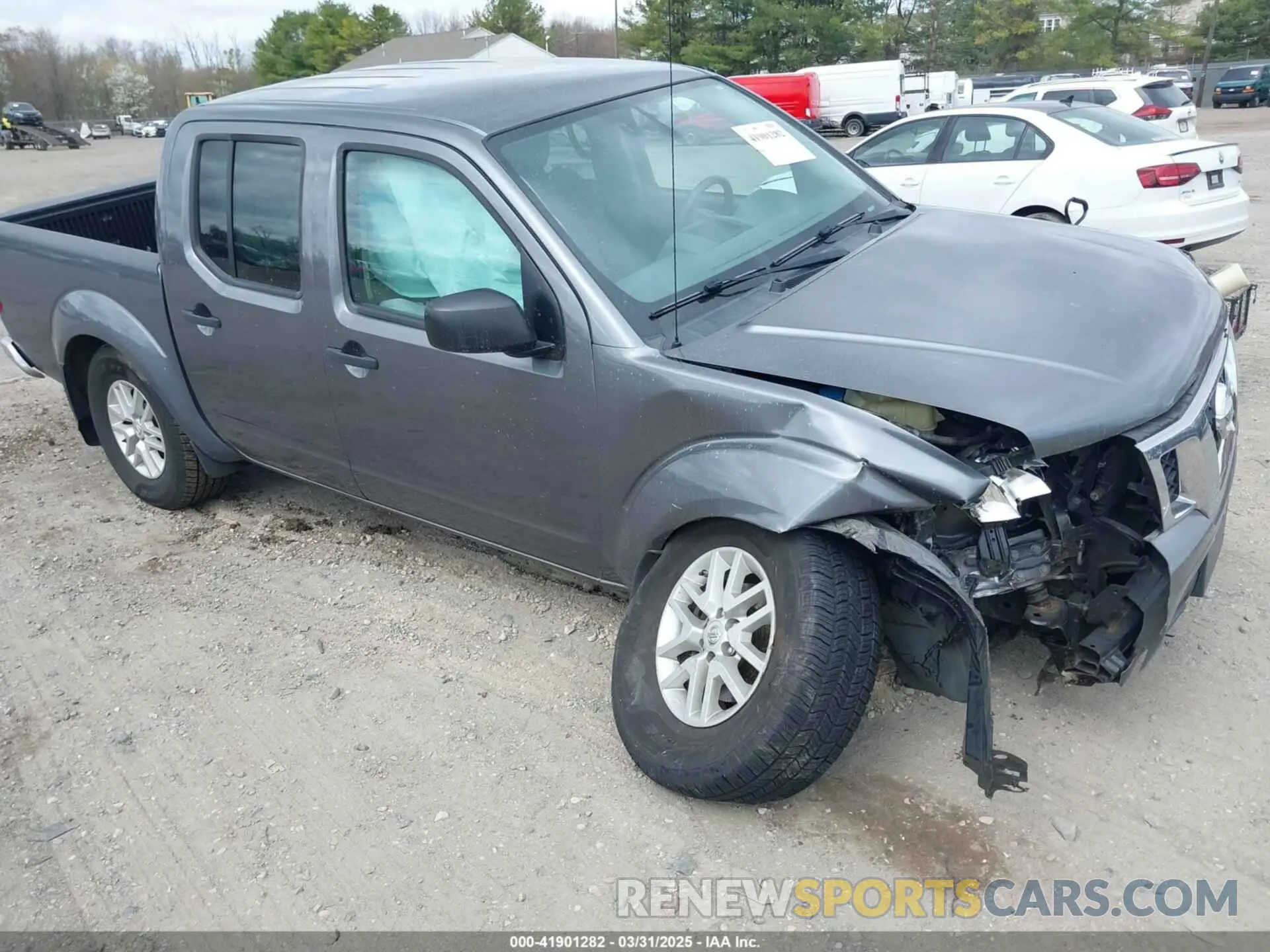 1 Photograph of a damaged car 1N6AD0EV9KN876887 NISSAN FRONTIER 2019