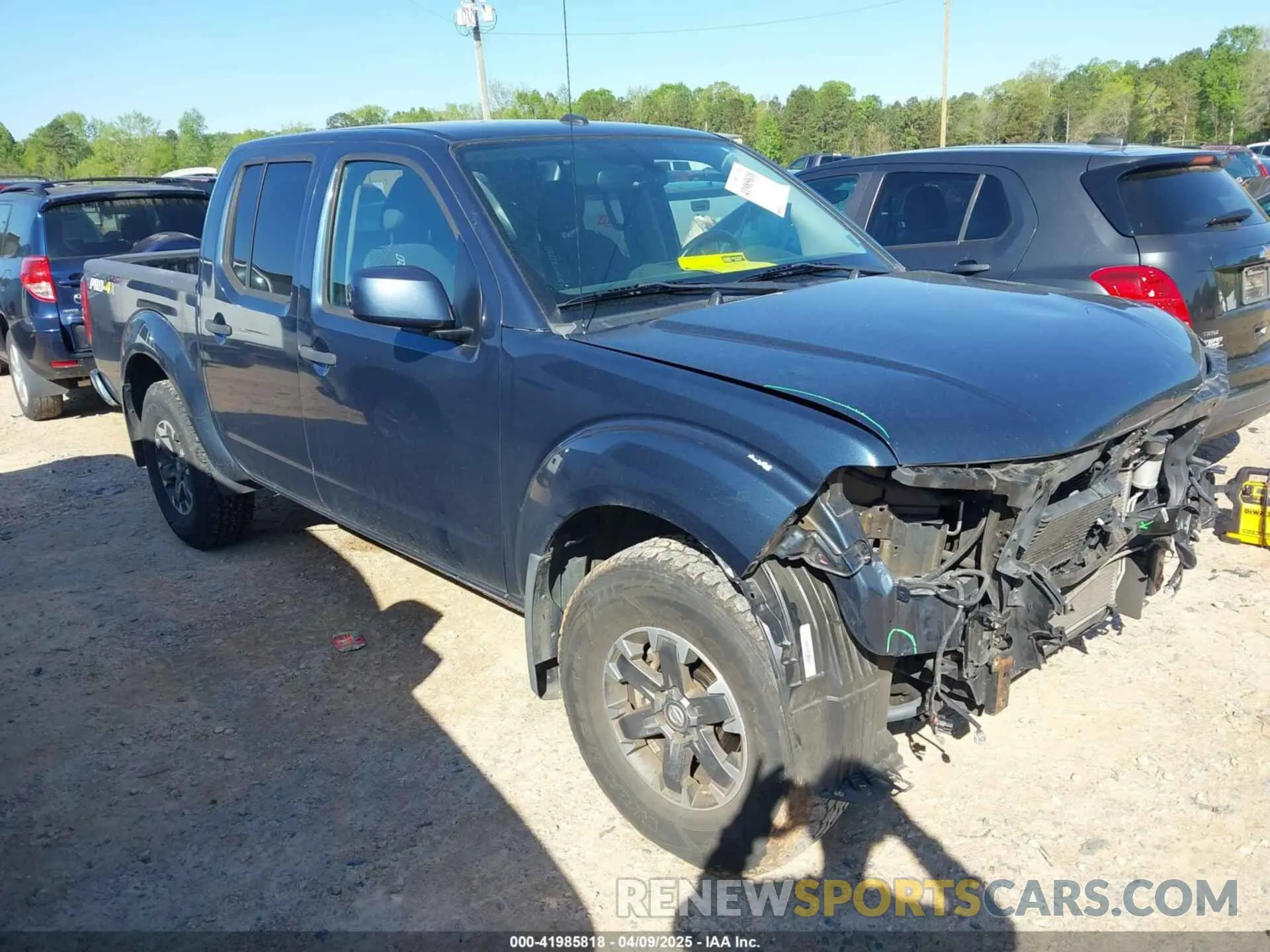 1 Photograph of a damaged car 1N6AD0EVXKN711897 NISSAN FRONTIER 2019