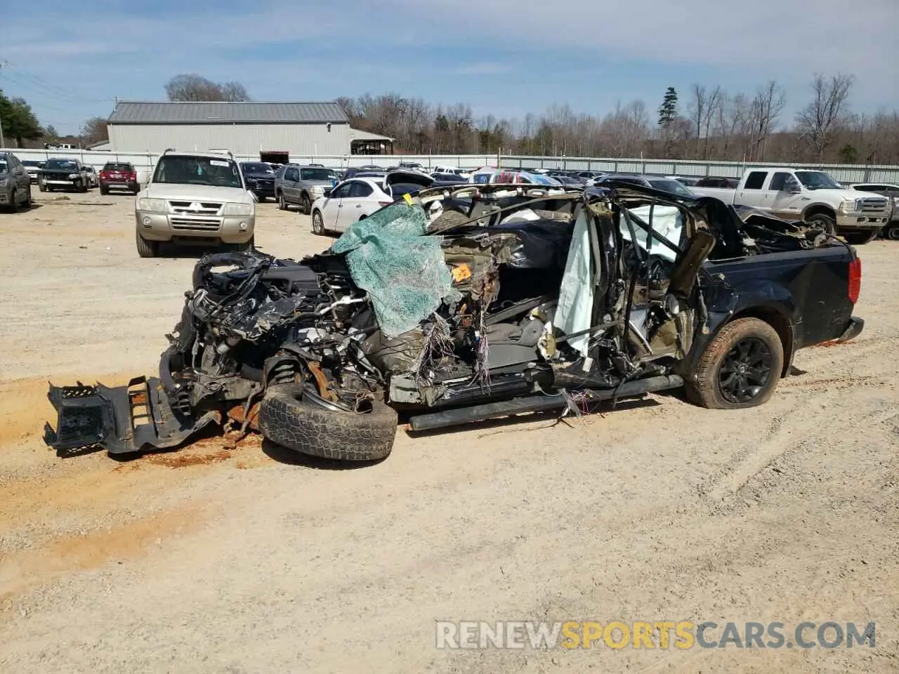 1 Photograph of a damaged car 1N6AD0EVXKN719286 NISSAN FRONTIER 2019