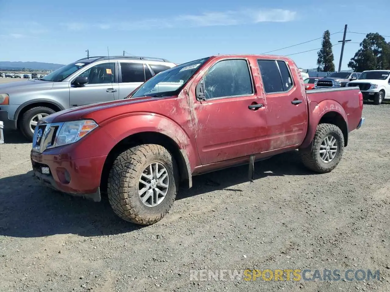 1 Photograph of a damaged car 1N6AD0EVXKN725234 NISSAN FRONTIER 2019