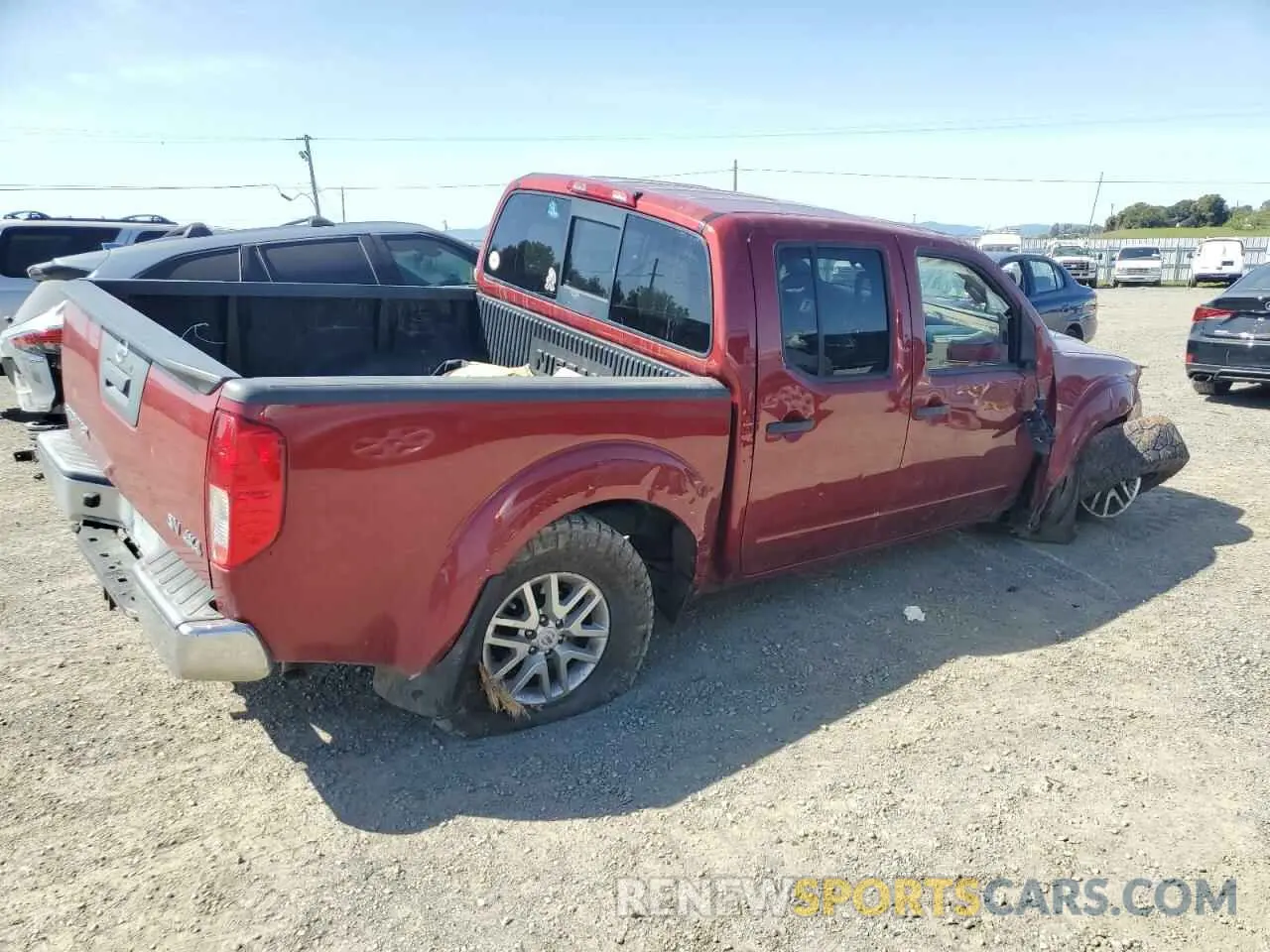 3 Photograph of a damaged car 1N6AD0EVXKN725234 NISSAN FRONTIER 2019