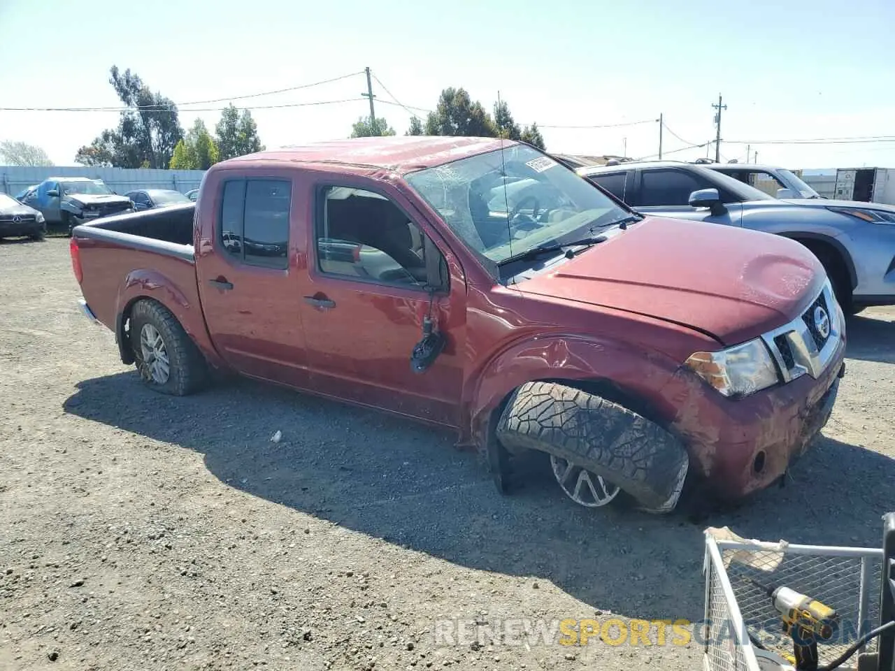 4 Photograph of a damaged car 1N6AD0EVXKN725234 NISSAN FRONTIER 2019