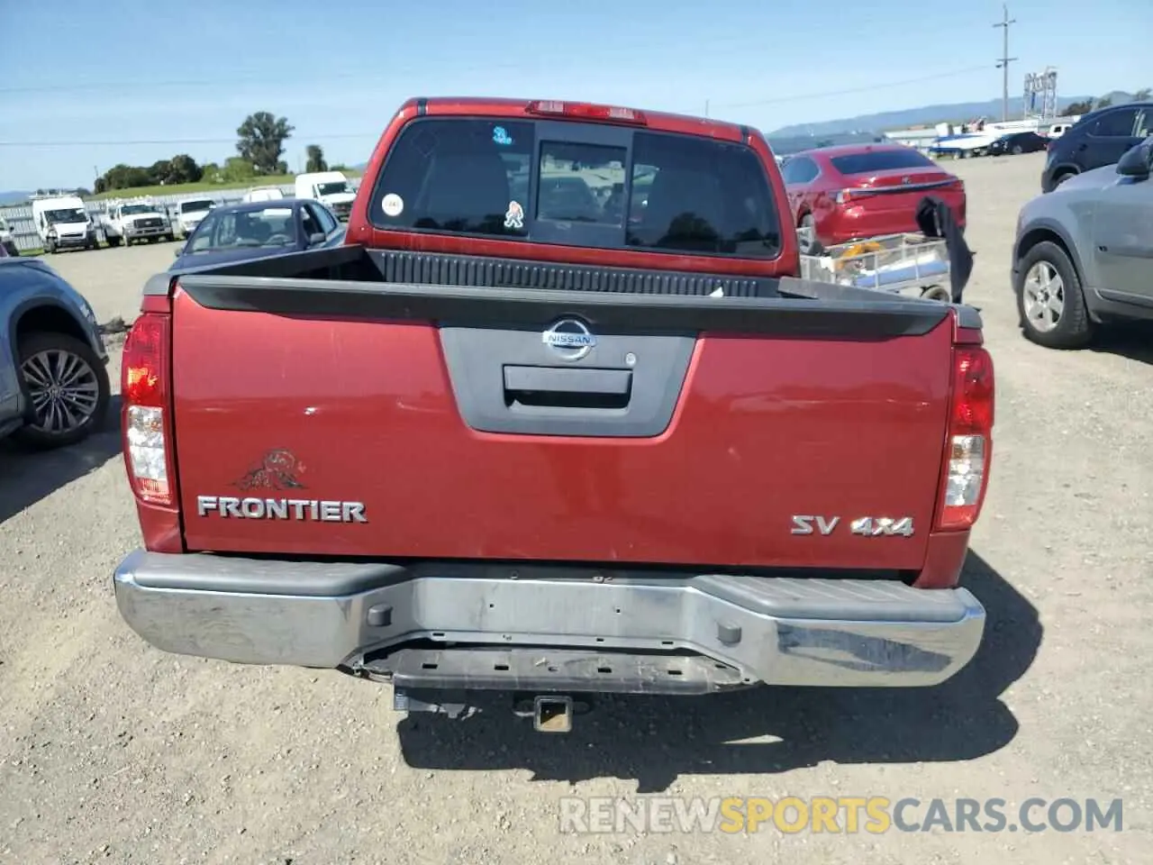 6 Photograph of a damaged car 1N6AD0EVXKN725234 NISSAN FRONTIER 2019