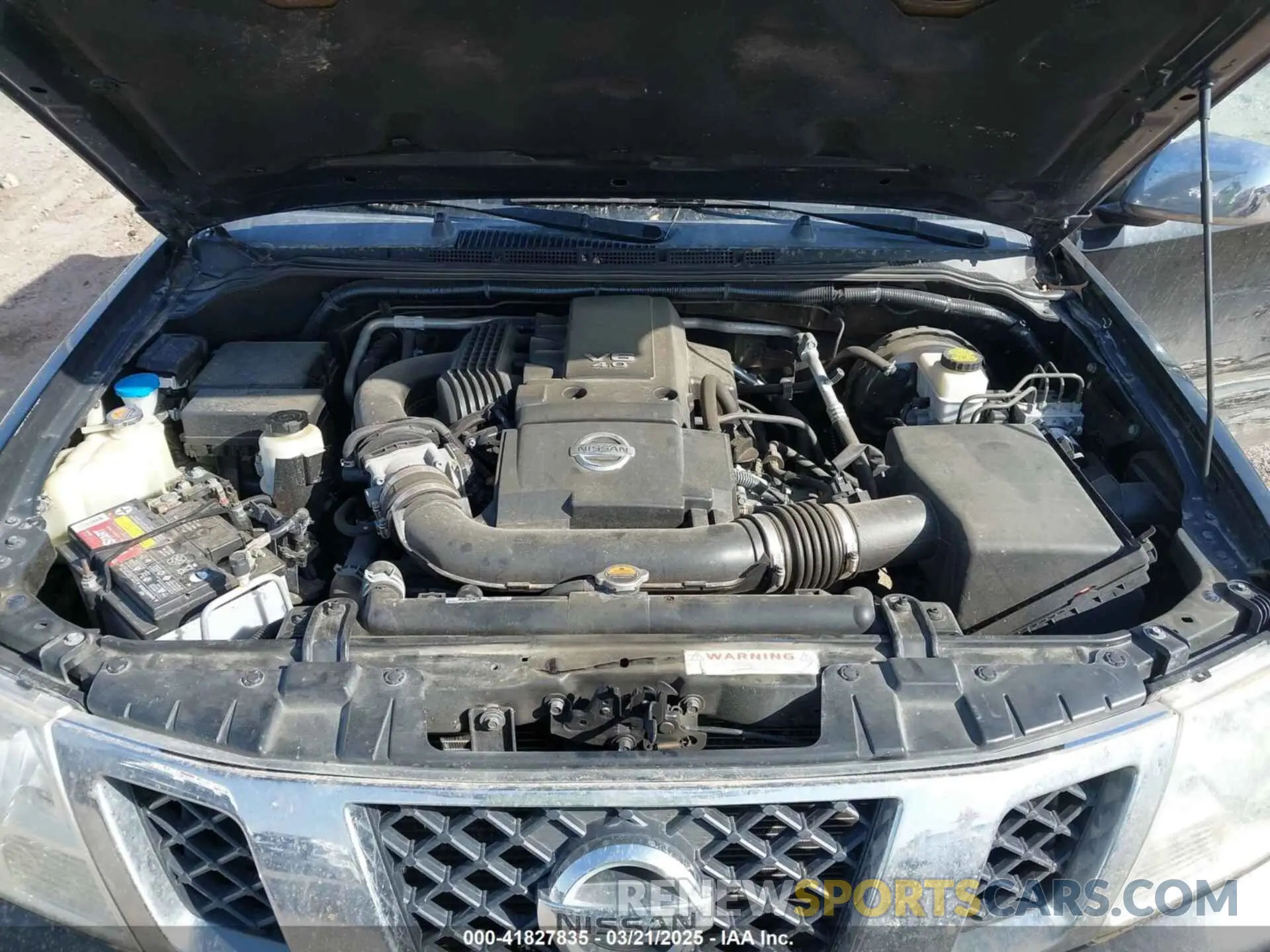 10 Photograph of a damaged car 1N6AD0EVXKN735696 NISSAN FRONTIER 2019
