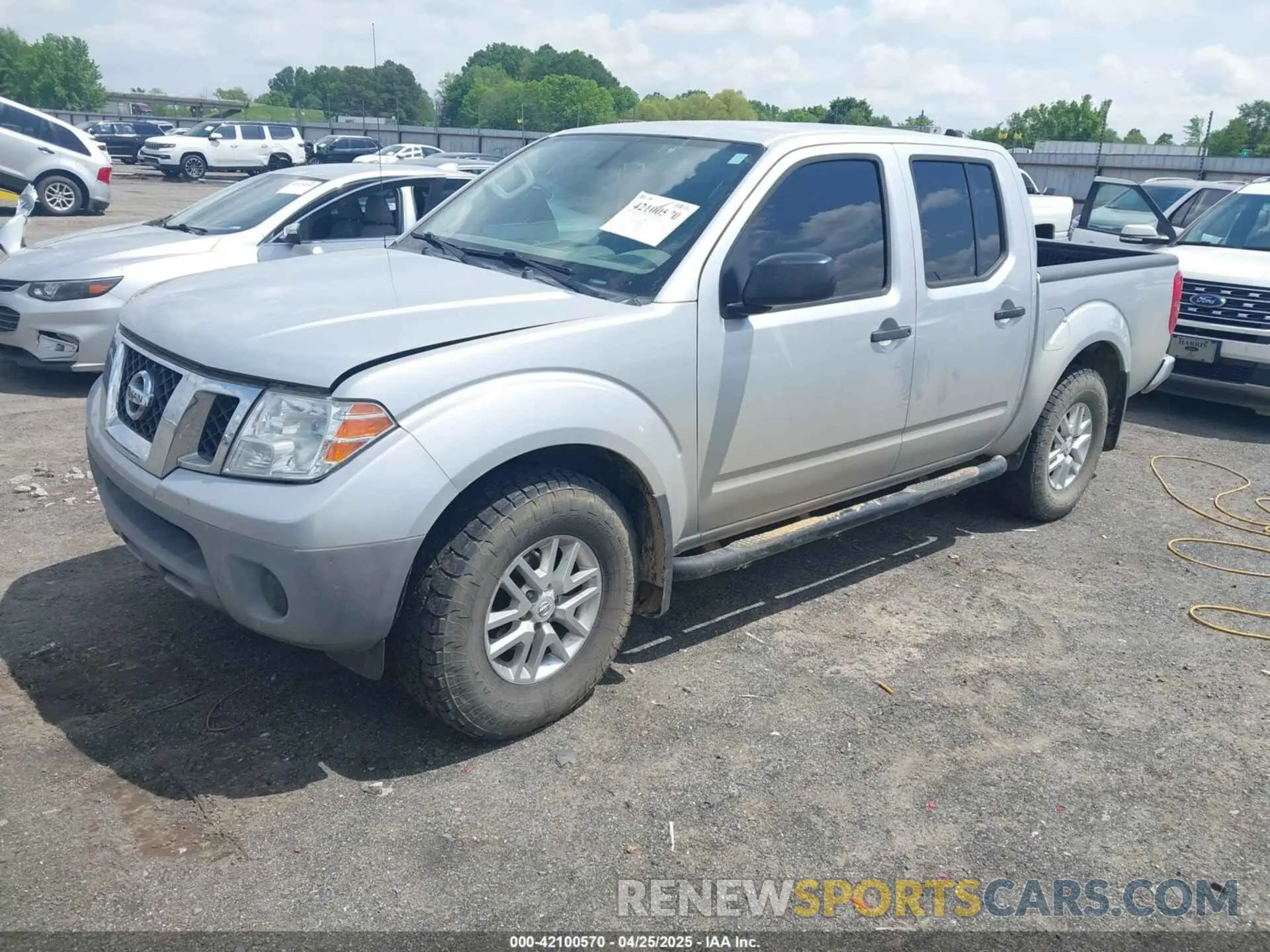 2 Photograph of a damaged car 1N6AD0EVXKN771372 NISSAN FRONTIER 2019