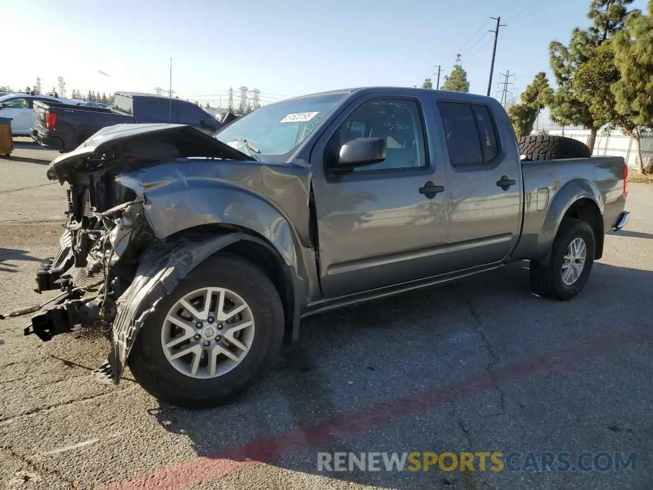 1 Photograph of a damaged car 1N6AD0FR8KN723211 NISSAN FRONTIER 2019
