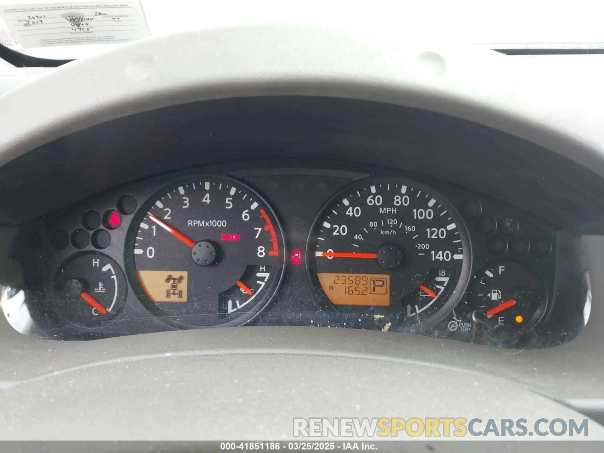 7 Photograph of a damaged car 1N6AD0FV2KN704408 NISSAN FRONTIER 2019