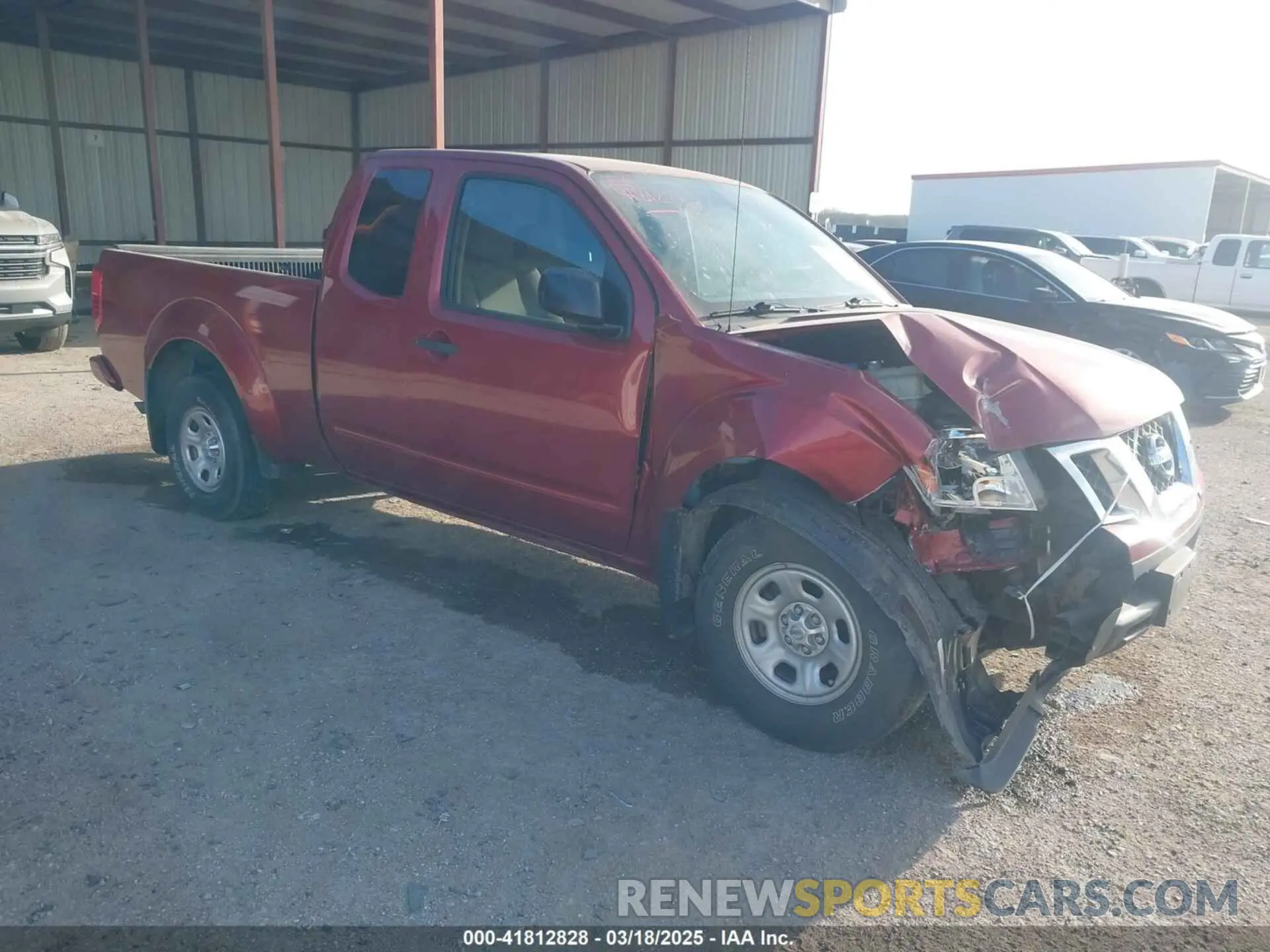 1 Photograph of a damaged car 1N6BD0CT2KN722124 NISSAN FRONTIER 2019